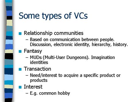 what is vcs means